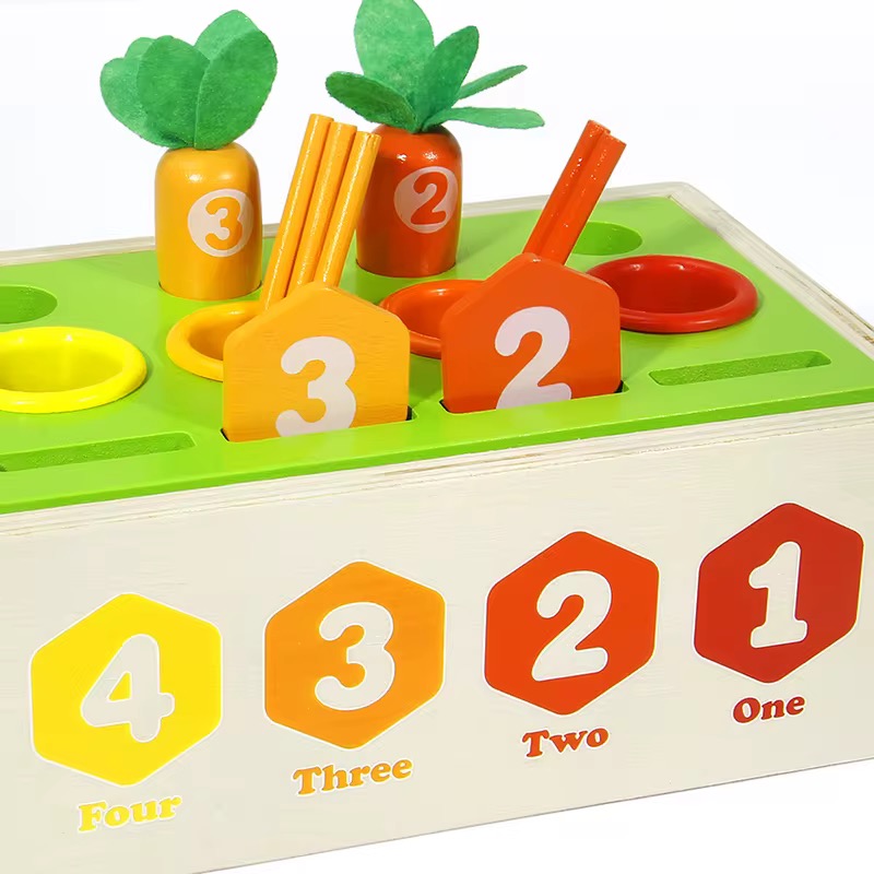 Counting carrots box