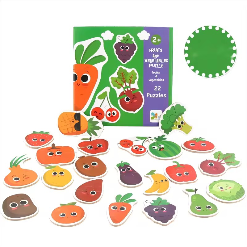 Vegetables and fruits puzzle