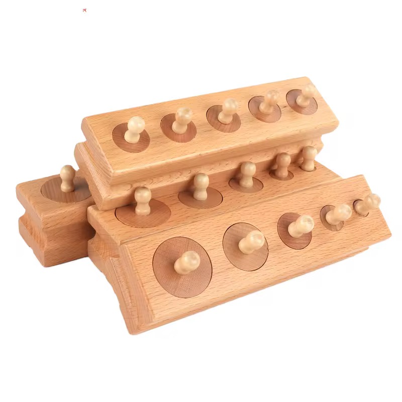 Montessori cylinder set