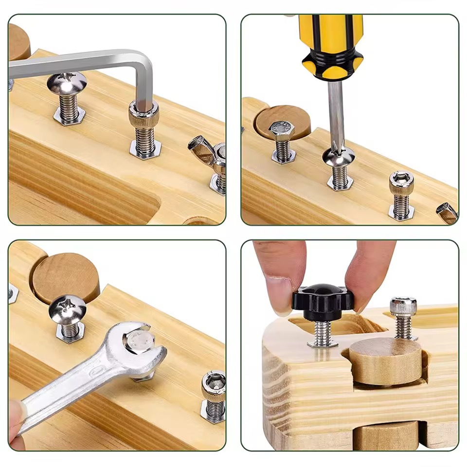 Montessori screwdriver board