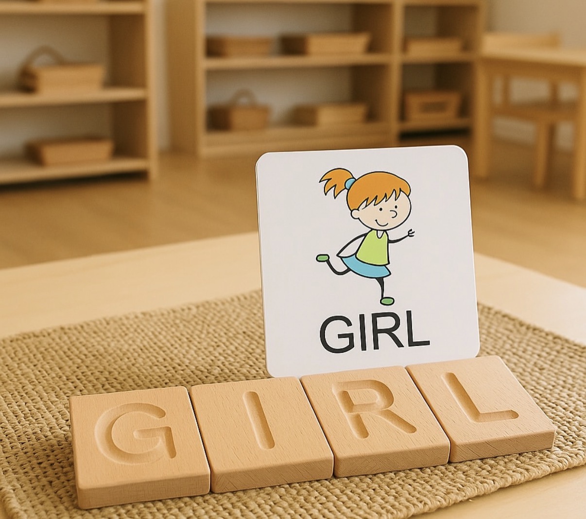 Spelling wood kit