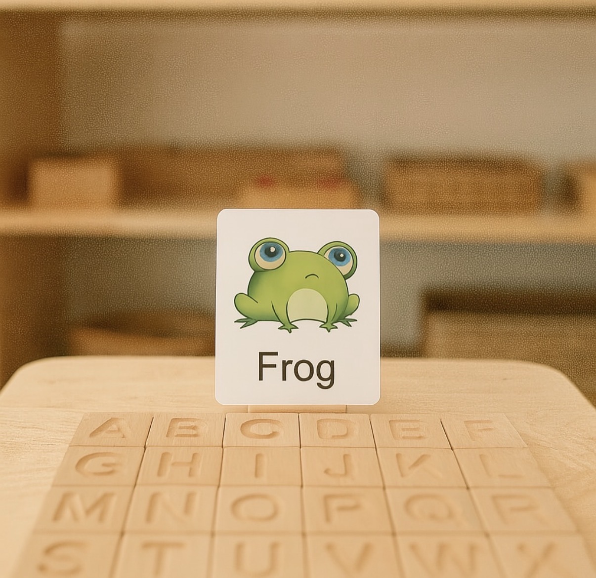Spelling wood kit