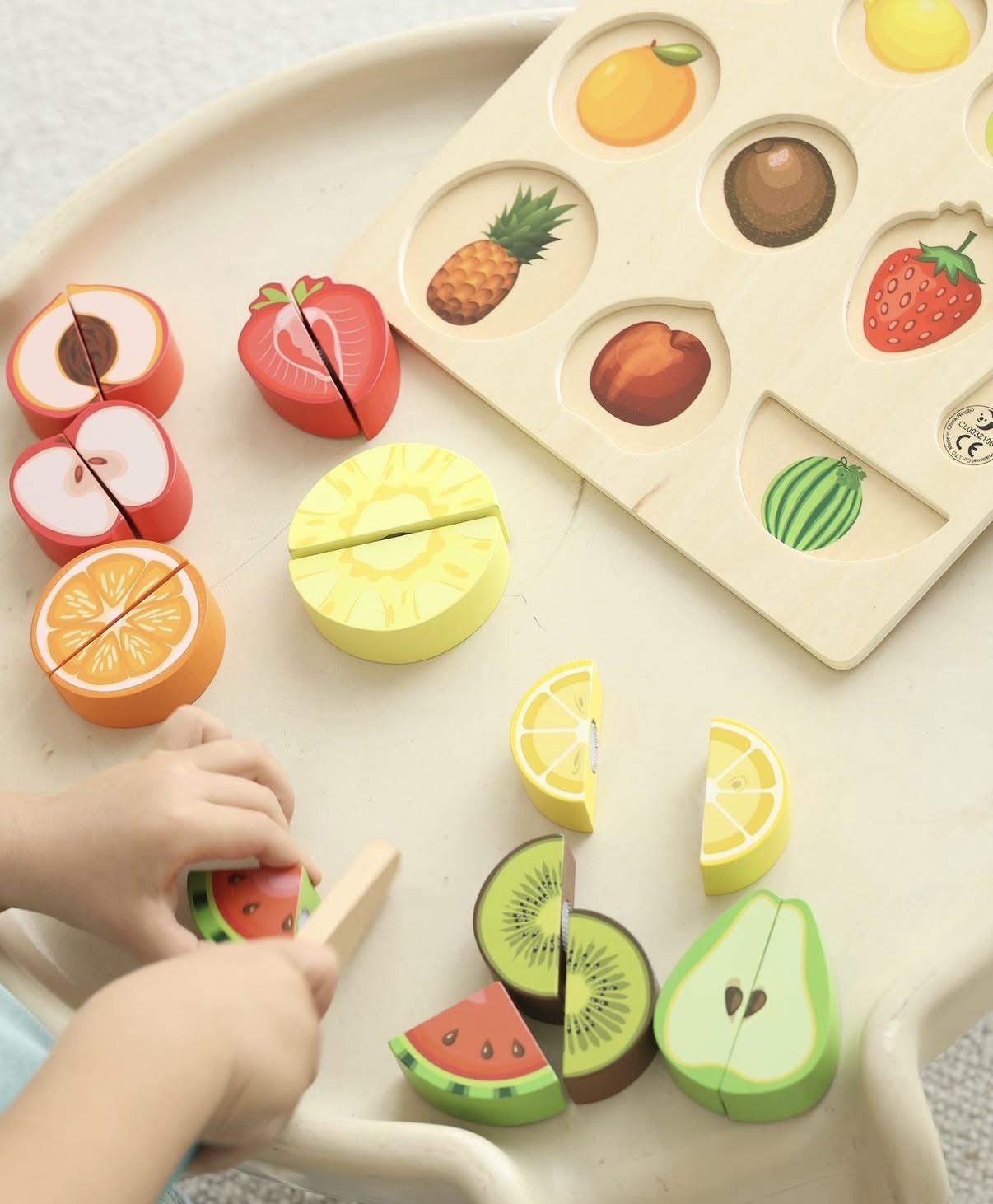 Fruit Cutting Puzzle
